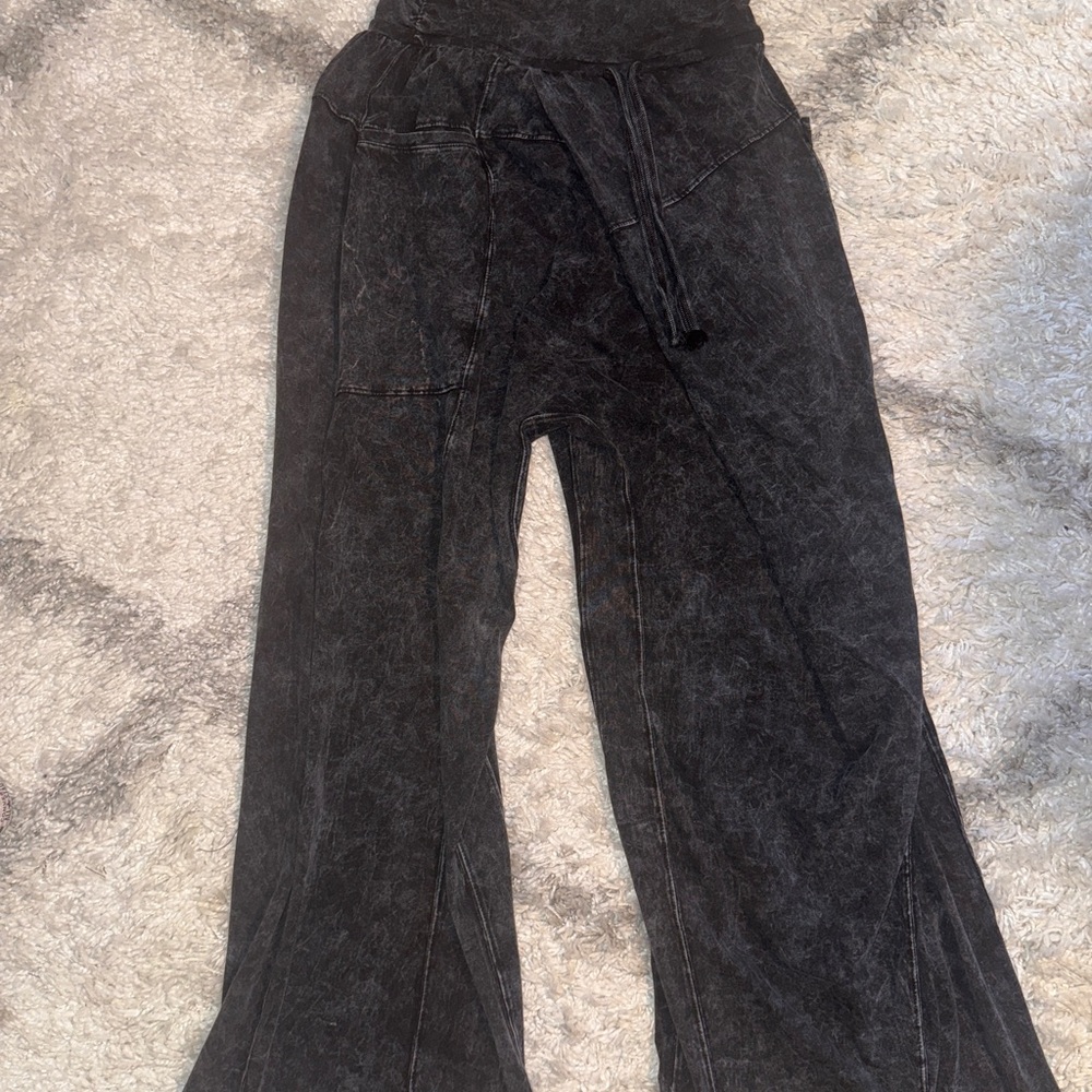 Fabletics Black Activewear Pants